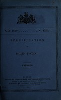 view Specification of Philip Pindin : trusses.