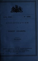 view Specification of Robert Gillespie : trusses.