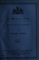 view Specification of William Lukyn : teeth.