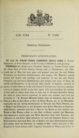 view Specification of Robert Ferryman : bathing machines.