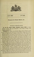 view Specification of James Neville : furnaces for steam boilers, &c.