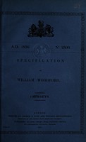 view Specification of William Woodford : chimneys.