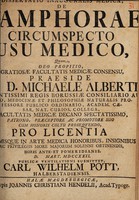 view Dissertatio inauguralis medica, de camphorae circumspecto usu medico ... / [Carl Wilhelm Pott].