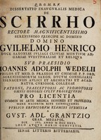 view Dissertatio inauguralis medica de scirrho ... / [Gustav Adolf Grantz].