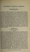 view Report on the progress of pathology, practical medicine, and therapeutics; for the years 1842-3-4 / By James Risdon Bennettt.