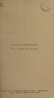 view Glaucoma iridectomies / by G. A. Berry.