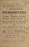 view Sales catalogue: Stevens