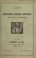 view Sales catalogue 25: Marks and Co