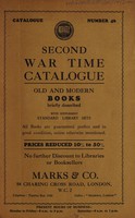 view Sales catalogue 46: Marks and Co