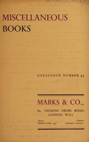 view Sales catalogue 39: Marks and Co