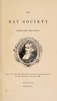 view Further correspondence of John Ray / edited by Robert W.T. Gunther.