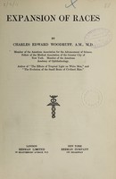 view Expansion of races / by Charles Edward Woodruff.