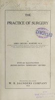 view The practice of surgery / by James Gregory Mumford.