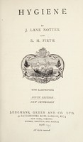 view Hygiène / by J. Lane Notter and R.H. Firth.
