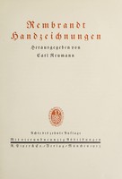 view Rembrandt handzeichnungen / herausgegeben von Carl Neumann.