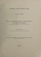 view Antiquities of the Ouachita Valley / by Clarence B. Moore ; report on an additional collection of skeletal remains, from Arkansas and Louisiana (made and presented to the National Museum, in 1909, by Mr. Clarence B. Moore) / by Dr. Aleš Hrdlička.