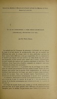 view Un cas de syringomyélie a forme pseudo-acromégalique (chiromégalie, déformation d'un pied) / par Pierre Marie.