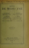 view Des foyers lacunaires de désintégration et de différents autres états cavitaires du cerveau / par Pierre Marie.