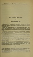 view Les aphasies de guerre / par Pierre Marie et Ch. Foix.