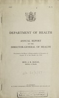 view Report of the Department of Health / New Zealand.