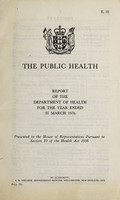 view Report of the Department of Health / New Zealand.