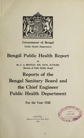 view Bengal public health report.