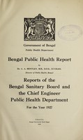 view Bengal public health report.