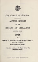 view Annual report on the health of Gibraltar.