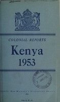 view Annual report on the Colony and Protectorate of Kenya / Colonial Office.