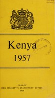 view Annual report on the Colony and Protectorate of Kenya / Colonial Office.