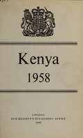 view Annual report on the Colony and Protectorate of Kenya / Colonial Office.