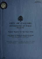 view Annual report / City of Calgary, Department of Public Health.