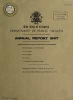 view Annual report / City of Calgary, Department of Public Health.