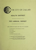 view Annual report / City of Calgary, Department of Public Health.