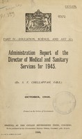 view Report of the Director of Medical and Sanitary Services / [Ceylon].