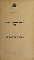view Rural health report / Northern Nigeria, Ministry of Health.
