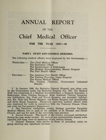 view Report of the Chief Medical Officer / Barbados.