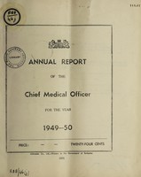 view Report of the Chief Medical Officer / Barbados.