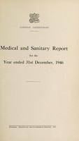 view Annual report of the Public Health Department / Zanzibar Protectorate.