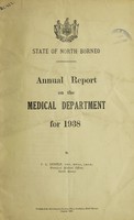 view Annual report of the Medical Department / North Borneo.