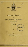 view Annual report of the Medical Department / North Borneo.