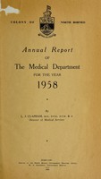 view Annual report of the Medical Department / North Borneo.