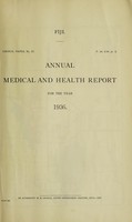 view Annual medical and health report / Fiji.