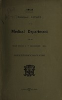 view Annual report of the Medical Department / Jamaica.