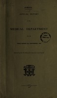 view Annual report of the Medical Department / Jamaica.