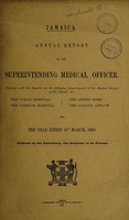 view Annual report of the Superintending Medical Officer / Jamaica.