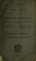 view Annual report of the Superintending Medical Officer / Jamaica.