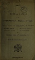 view Annual report of the Superintending Medical Officer / Jamaica.