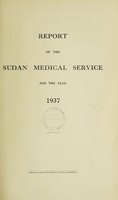 view Report of the Sudan Medical Service.