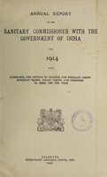 view Annual report of the Sanitary Commissioner with the Government of India.